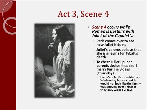 romeo and juliet summary act 3 scene 4|when does lord capulet yell at juliet.